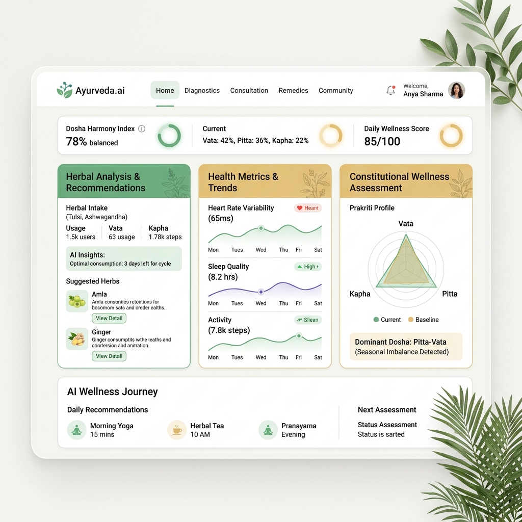 Ayurveda.ai Mockup